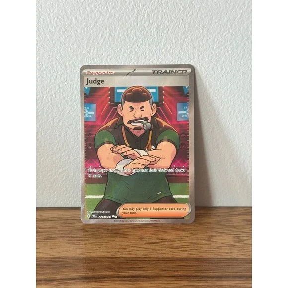Pokmon | Other | Pokemon Judge 2289 Paldea Fates Full Art Rare In Hand  English | Poshmark